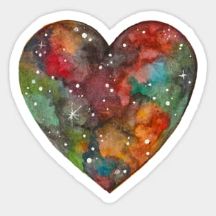 Galactic Love Sticker